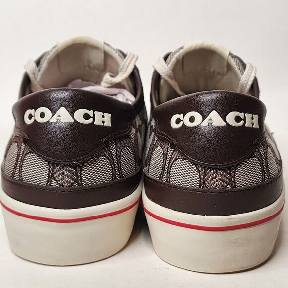Coach Citysole Platform Sneaker Shoes Monogram Logo Womens Size 8 - Picture 12 of 16